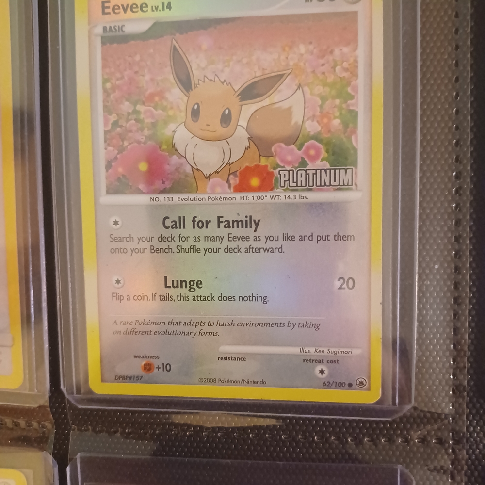 Eevee Pokémon Card